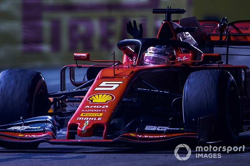 Waarom Vettel na zijn overwinning zo kalm bleef op de boordradio