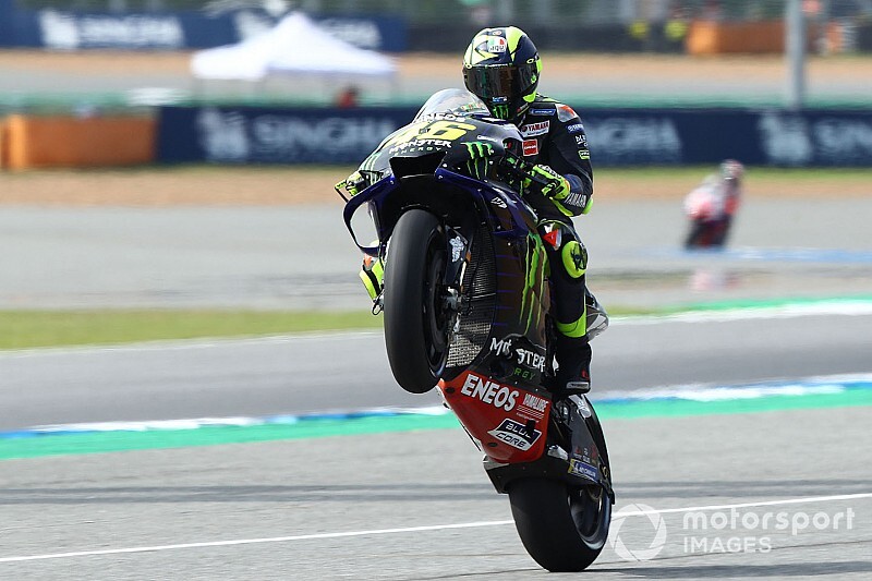 Rossi: "Márquez va fuerte, Dovizioso está en forma y Rins es rápido aquí"