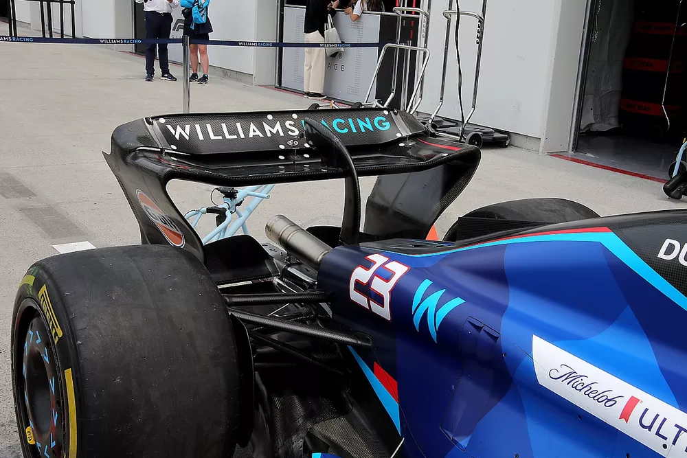 Williams FW45 aler&oacute;n trasero