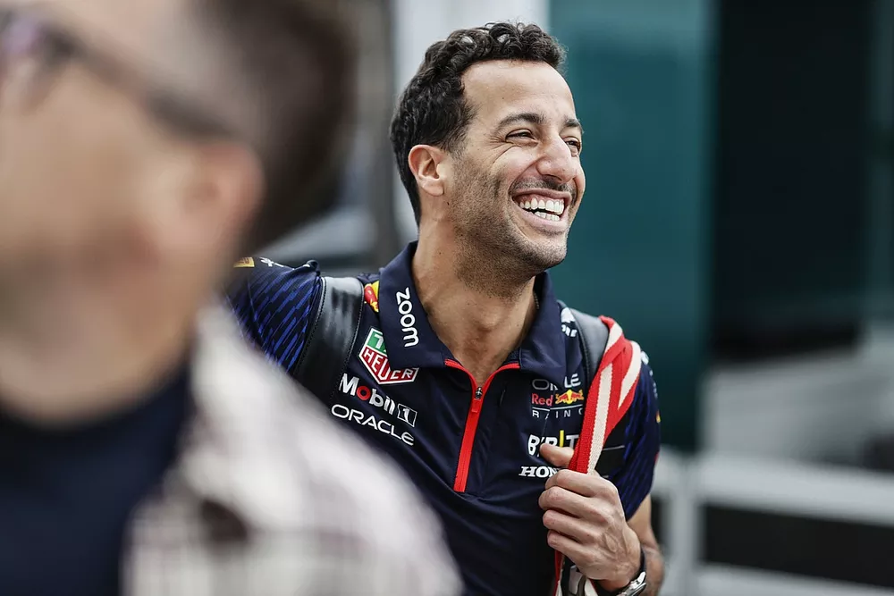 Daniel Ricciardo, terzo pilota, Red Bull Racing 