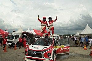 Rifat Sungkar Juara Umum Kejurnas Sprint Rally 2021