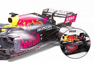 F1新車”雑感”解説:レッドブルRB16B。60%が昨年型と同じ……でもリヤサスペンションに変更あり