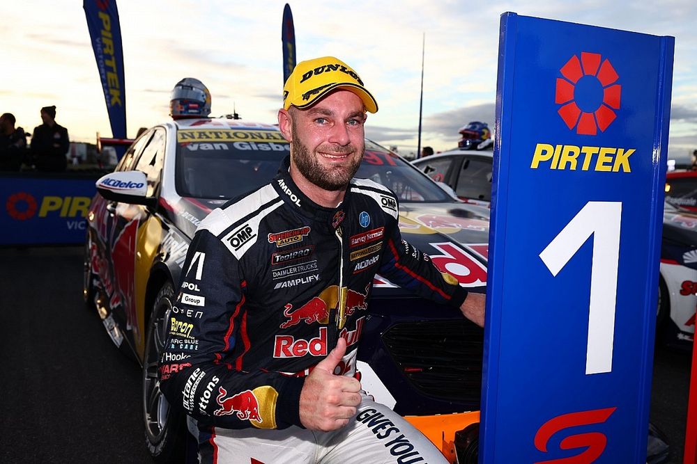 Race winner Shane van Gisbergen, Triple Eight Race Engineering