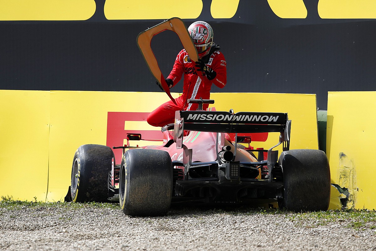 Las mejores fotos del apasionante viernes de la F1 2021 en Imola