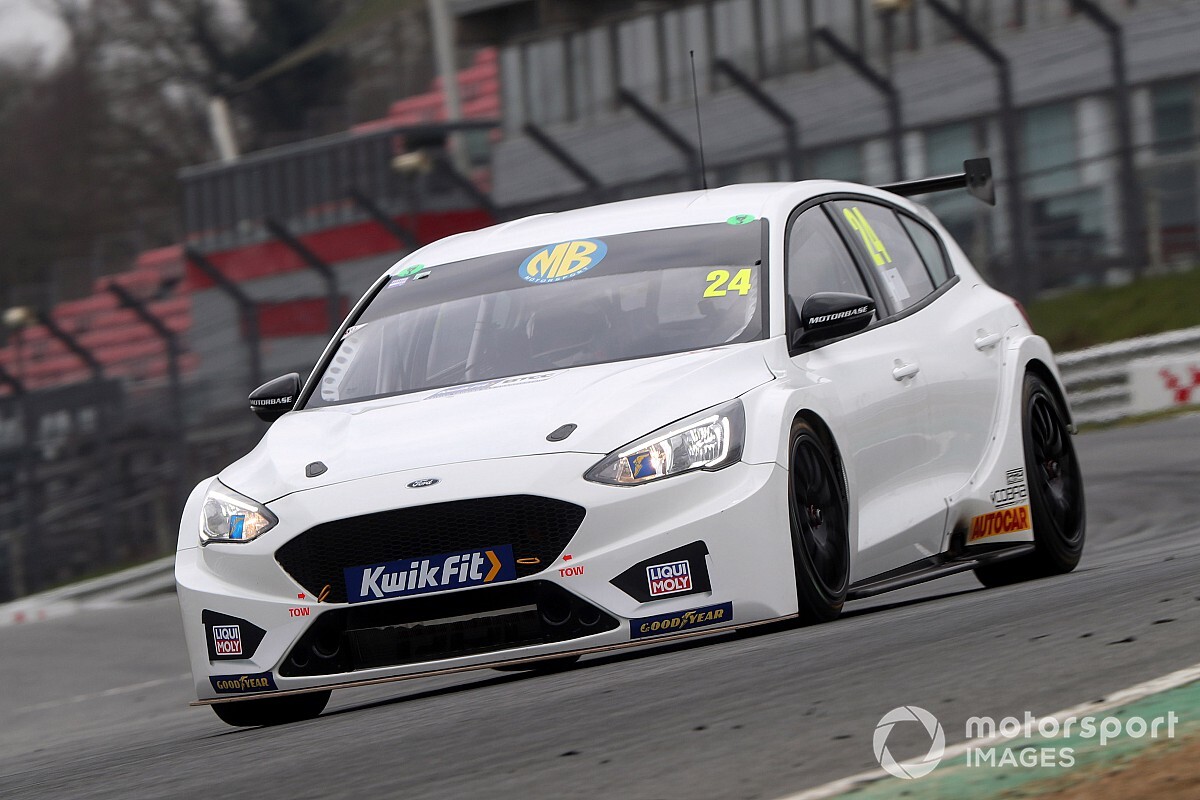 BTCC race winners get first taste of new machinery in Brands test