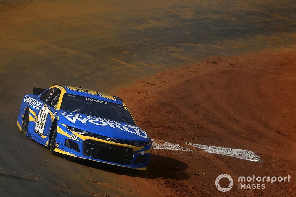 Daniel Suarez, TrackHouse Racing, Chevrolet Camaro Camping World