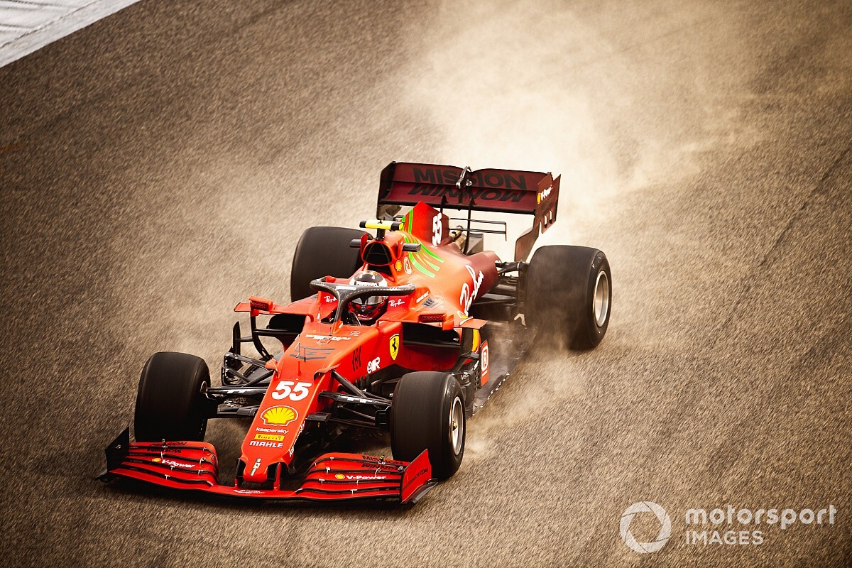 Una tormenta de arena amenaza la carrera de F1 en Bahrein