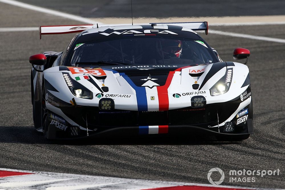 #83 AF Corse Ferrari 488 GTE EVO: Francois Perrodo, Emmanuel Collard, Nicklas Nielsen 