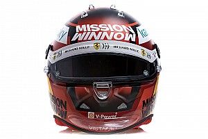 Fotos: los cascos de Sainz y Leclerc para la F1 2021
