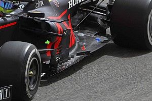 Red Bull RB16B: sul fondo si genera più carico