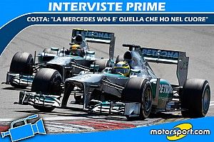 Costa: "La W04 è la Mercedes che ho nel cuore"