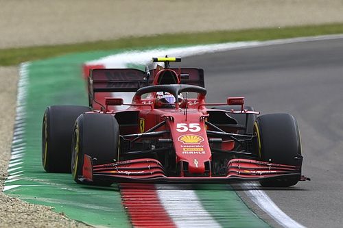 Sainz "aussi rapide" sur le mouill&eacute; que sur le sec &agrave; Imola