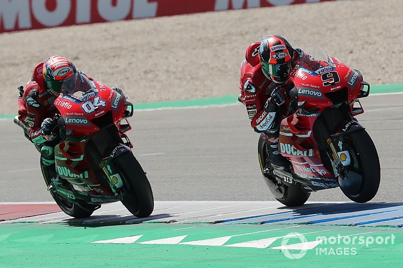 Petrucci quiere definir con Ducati su papel dentro del equipo