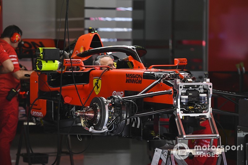 Fotos: los detalles de los coches mejorados de F1 para Barcelona