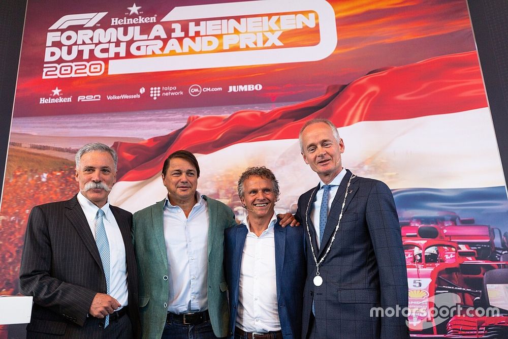 Chase Carey, Formula One CEO, Hans-Erik-Tuijt, Jan Lammers, Niek Meijer