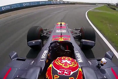 VIDEO: Verstappen ya rodó en Zandvoort, circuito del GP de Holanda