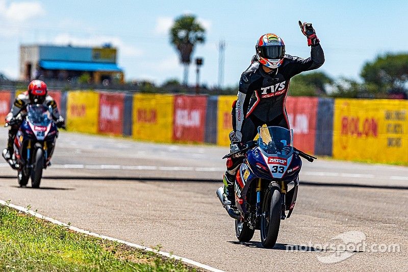 National Motorcycle: TVS riders dominate Sunday races
