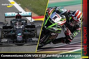 LIVE REPORT: Commentiamo con voi F1 e SBK