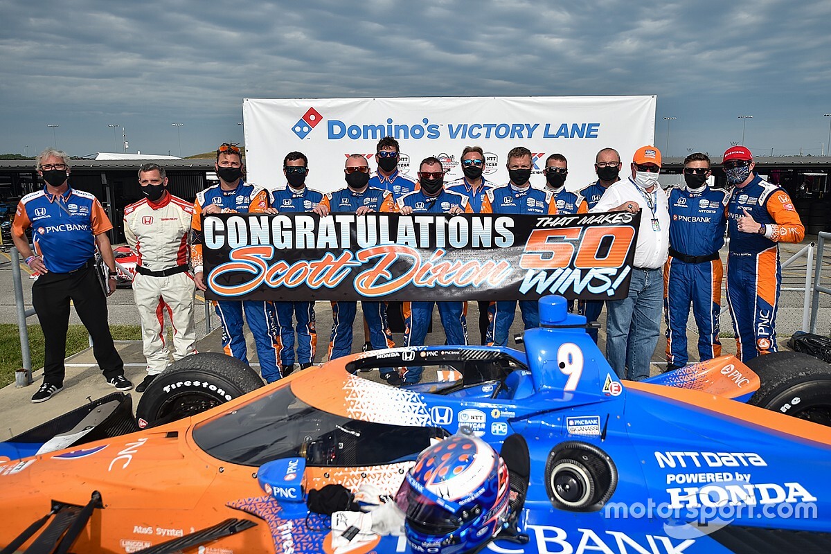 Dixon: 50 Indy car wins milestone is huge, not just for me
