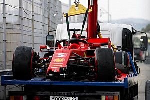 VIDEO: Vettel crasht en veroorzaakt code rood in kwalificatie Sochi
