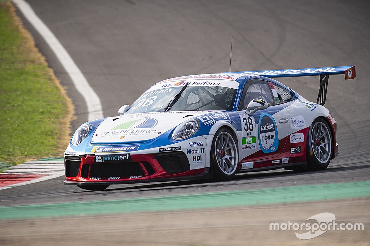 Carrera Cup Italia, Vallelunga: Iaquinta nel terzetto di campioni in gara 2