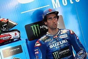 Rins was "fully crying" when Suzuki told him about its MotoGP exit
