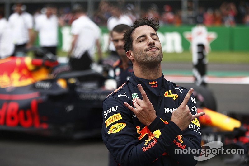 Ricciardo: “Wist dat de snelheid in de wagen zat”