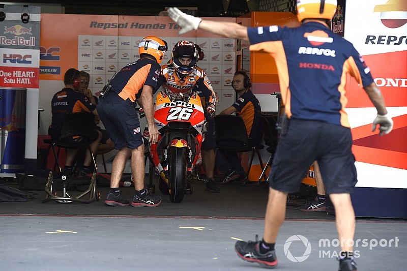 EL2 - Pedrosa meilleur temps d'une séance tronquée par la météo