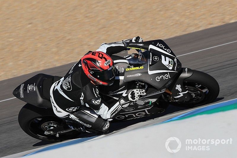 Tes MotoE Jerez: Di Meglio pimpin hari terakhir, Smith tercepat