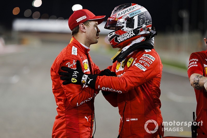 Vettel behoudt tweede gridplaats: "Als team naar eerste bocht in Bahrein"