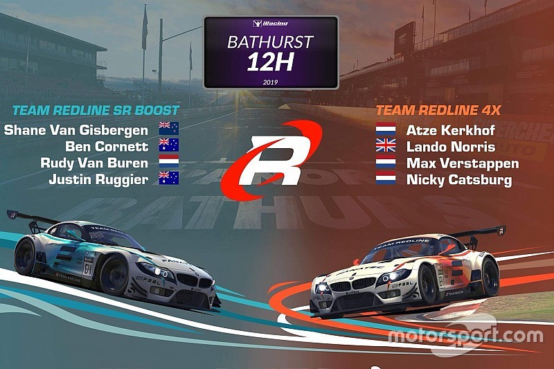 Norris ve Verstappen, Bathurst 12 Saat eSpor yarışını tamamlayamadı
