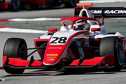 F3開幕戦カタルニアレース1:ルンガーのペナルティで優勝はシュバルツマンに。角田は10位