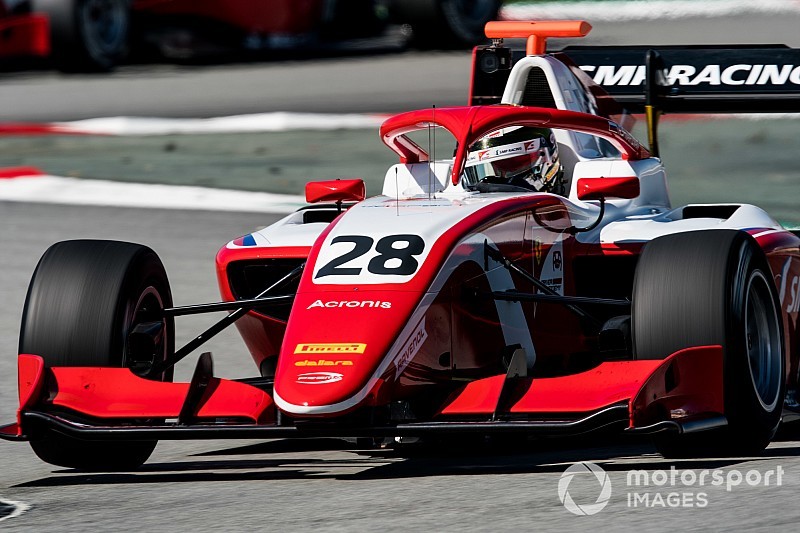 F3開幕戦カタルニアレース1:ルンガーのペナルティで優勝はシュバルツマンに。角田は10位