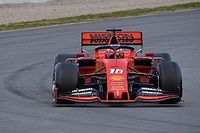 Leclerc también lidera para Ferrari en la segunda mañana de test