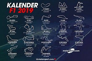 Kalender resmi Formula 1 2019