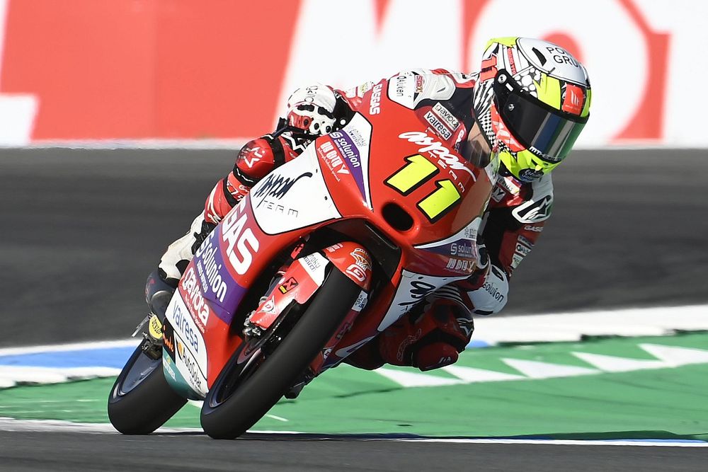 Hasil FP1 Moto3 Inggris: Garcia Tercepat, Mario Aji Tercecer
