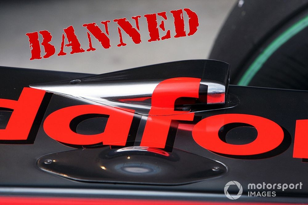 ¿Por qué se prohibió en su día el conducto F de McLaren?