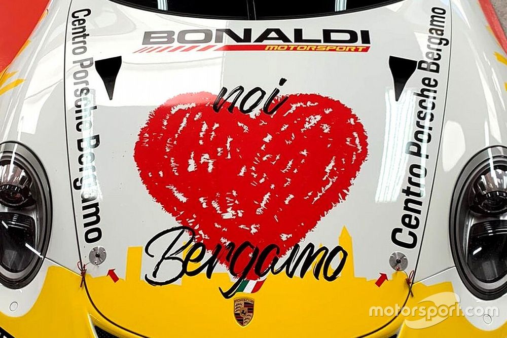 Carrera Cup Italia, Bonaldi Motorsport con Moretti e... Bergamo nel cuore