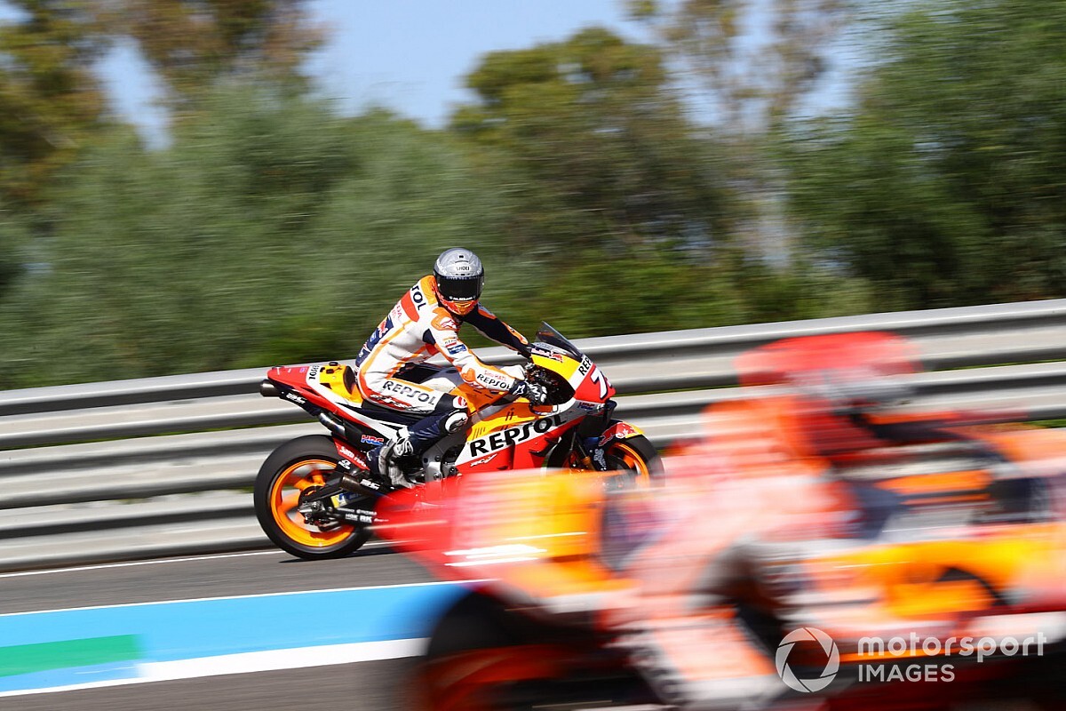 Fotos: las MotoGP vuelven a rodar cuatro meses después en Jerez