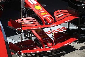 Tech: Eerste blik op nieuwe voorvleugel Ferrari