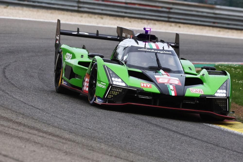 #63 Lamborghini Iron Lynx Lamborghini SC63: Mirko Bortolotti, Andrea Caldarelli, Daniil Kvyat