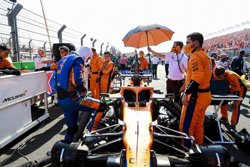 Ricciardo „stresszes” rajtja a Holland Nagydíjon
