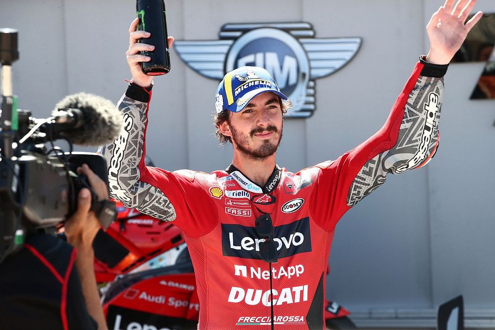 MotoGP near misses give Bagnaia's first win "extra sweetness"