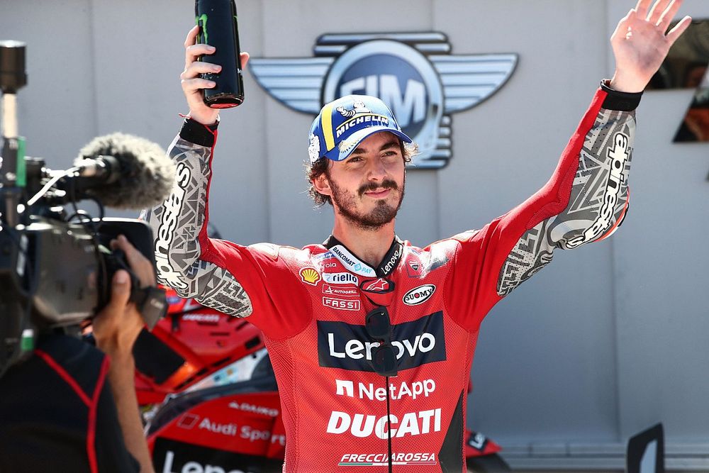 Race winner Francesco Bagnaia, Ducati Team