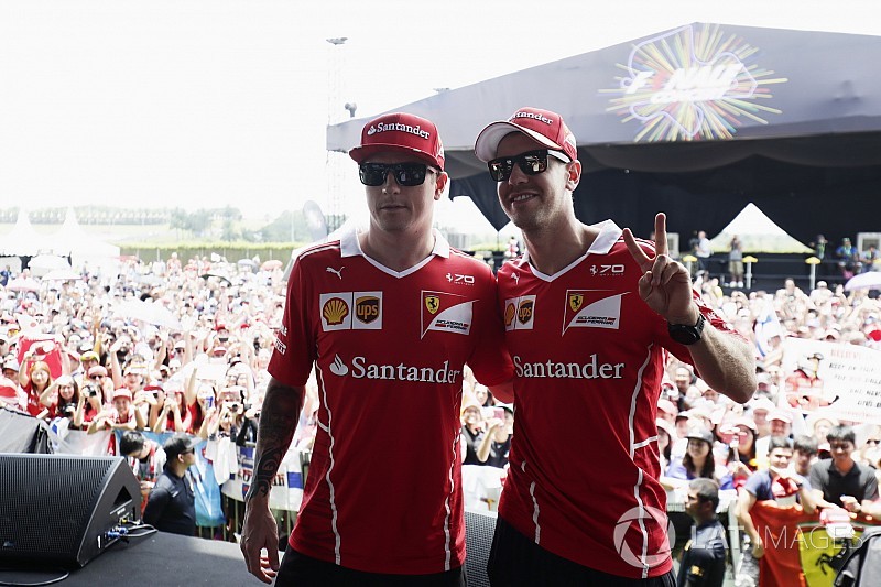 Vettel még sosem győzte le Räikkönent tollaslabdában