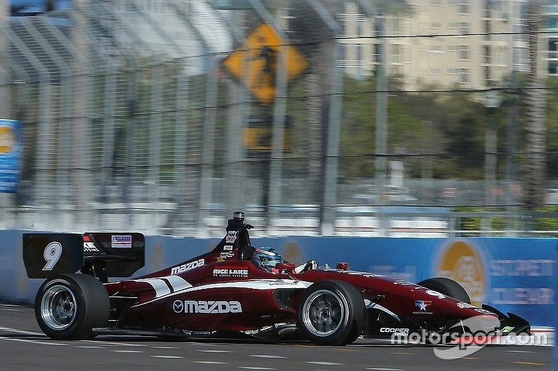 Aaron Telitz stupisce e centra la pole al debutto a St Pete