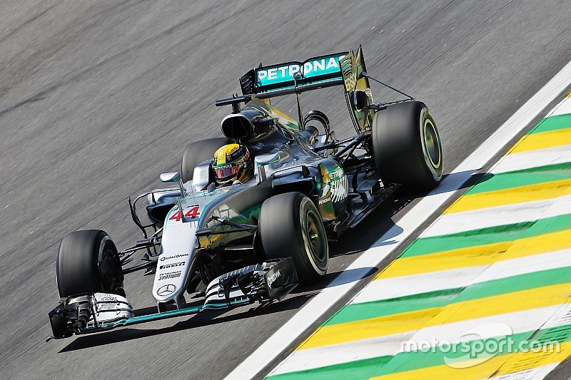 【F1ブラジルGP】フリー走行1回目:ハミルトンが昨年のPPタイムに迫る最速ラップ