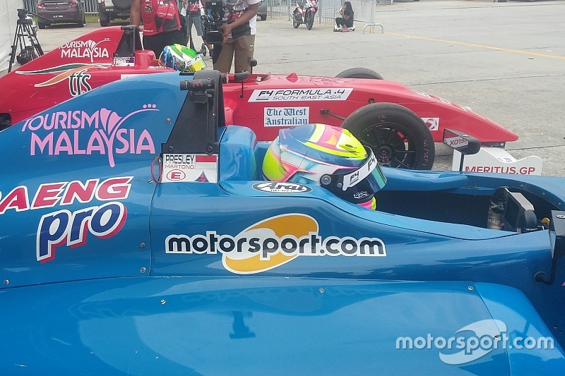 F4/SEA Sepang II: Presley rebut P2 di kualifikasi, Keanon P5