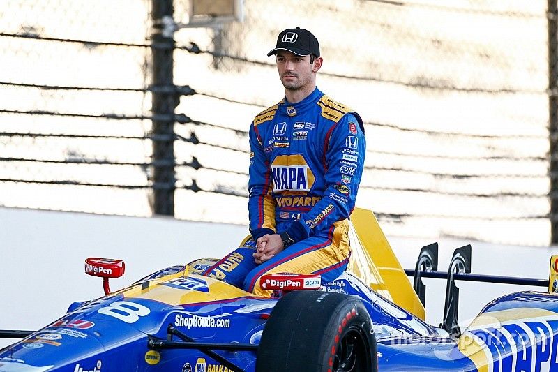 Alexander Rossi no siente presión por defender su victoria en Indy 500
