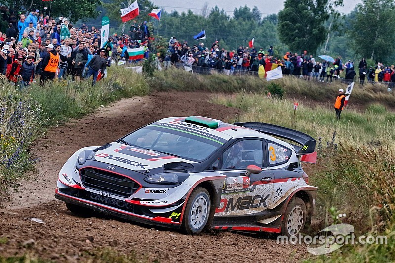 【WRC】ポーランド初日:首位エバンス。ラッピ6番手もエンジンに問題